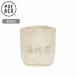 PUEBCOpebkoCANVAS POT COVER Small парусина стеганый чехол Off White 105154 [ место хранения горшок декоративное растение смешанные товары интерьер ][ почтовая доставка * оплата при получении не возможно ]