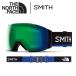 2020 スミス SMITH OPTICS I/O MAG XL SMITH x THE NORTH FACE / Blue CP Everyday Green Mirror / CP Storm Rose Flash 【日本正規品/アジアンフィット】