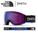 2020 スミス I/O MAG XL SMITH x THE NORTH FACE / Blue (調光モデル) CP Photochromic Storm Rose Flash / Clear 【アジアンフィット/日本正規品】