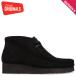  Clarks original zClarks Originals boots wala Be boots lady's WALLABEE BOOTS black black 26155521