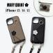 MARY QUANT }[Ng iPhone15 iPhone14 iPhone13 X}zP[X X}zV_[ g ACtH fB[X POCKET SLING CASE ubN uE 