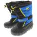 SALE 子供 ソレル SOREL ブーツ ユース フルーリー YOUTH FLURRY ブラック/スーパーブルー NY1885-014