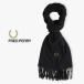  Fred Perry FRED PERRY простой u-bn шарф PLAIN WOVEN SCARF черный C3320 102
