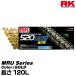 RK �h���C�u�`�F�[�� MRU Series 520MRU �J���[:GOLD ����(�����N��):120L /�K���r�C�� 125-450cc
