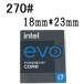 270#  载intel evo POWERED BY CORE i7ۥ֥ॷ롡18*23mm դ̵