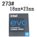 273#  载intel evo POWERED BY CORE vPRO i5ۥ֥ॷ롡18*23mm դ̵