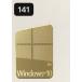 141# [windows10 золотой ] эмблема наклейка #16*23mm# условия имеется бесплатная доставка 