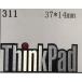 311Thinkpadۥ֥ॷ  37*14mm