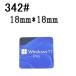 342#[Windows11Pro ] эмблема наклейка #18mm*18mm# условия имеется бесплатная доставка 