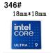 346#�yIntel Core Ultra 9 �z�G���u�����V�[���@��18*18mm�� �����t����������