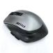 YS0346* б/у товар *BUFFALO Premium Fit мышь беспроводной | USB ресивер | тихий звук BSMLW500M серии 