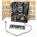 YS0372 ECS H110M-SI01 материнская плата DDR3 MicroATX no. 6/7 поколение LGA1151 IO panel источник питания переключатель имеется размер :24.5cm*21cm