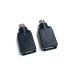 YXS1534* б/у товар *USB to PS/2 изменение адаптер 501215-0004 USB-PS2 клавиатура / мышь для изменение адаптер 2 шт. комплект 