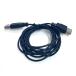 YXS1559* б/у *USB 2.0 удлинение кабель [ вид :USB-A - USB-A] 2m( коннектор содержит )