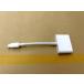 YXS889* б/у товар *Apple оригинальный Lightning to Digital AV Adapter A1438 MD826AM/A подсветка 