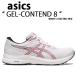 ASICS å ˡ GEL-CONTEND 8 1011B492-103 WHITE ELECTRIC RED  ƥ 8 ۥ磻 å 塼 ˥󥰥塼 