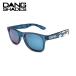 ���� DANG SHADES �T���O���X  LOCO Navy Clear Matte with FISHING x Marine Blue Mirror Polarized �����M�V�f�U�C��