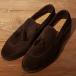 WH двойной H кисточка Loafer WHF-0002J( темно-коричневый замша )