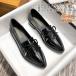  Loafer женщина кожа кожа обувь женская обувь school туфли-лодочки ходить на работу квадратное tu casual надеть обувь ... формальный Англия женская обувь 