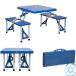  складной кемпинг стол комплект стол? стул в одном корпусе столик для пикника 4 человек для выдерживаемая нагрузка . зонт дыра имеется легкий портативный aluminium reja