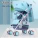  коляска легкий compact модель compact наклонный Buggy B type 4 колесо легкий место хранения складной младенец baby многофункциональный 5 точечная безопасность ремень 