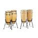 White Wood Congas белый дерево конга w/REMO NUSKIN HEADS CG-117WSR(113/4"×30") Pearl( жемчуг )