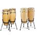 White Wood Congas белый дерево конга w/REMO NUSKIN HEADS CG-110WSR(11"× 30") Pearl( жемчуг )