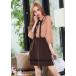 [SALE цена ] вечернее платье kyaba платье сорочка Cabaret Club Club большой размер XL yoke оборка bow Thai A линия One-piece возвращенный товар замена не возможна 