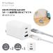 SoftBank SELECTION USB AC�A�_�v�^ 65W GaN PD PPS�Ή� 3�|�[�g �}���[�d SB-AC25-2C1A