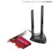 TP-Link чай pi- ссылка будущее поколение Wi-Fi 6(11AX) Bluetooth 5.0 беспроводной LAN беспроводная телефонная трубка PCIe адаптор 2402+574Mbps Intel CPU AX3000 3 год гарантия 