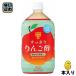 mitsu can аккуратный яблоко уксус распорка 1000ml пластиковая бутылка 6 шт. входит уксусный напиток уксус напиток пить . уксус калории Zero 