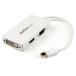 MDP2VGDVHDW StarTech Mini DisplayPort подключение путешествие A/V адаптер три в одном (3in1) Mini DP - VGA/ DVI/ HDMI изменение адаптер 1920x1200/ 1080p белый 