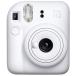 FUJIFILM Fuji Film камера мгновенной печати instax mini 12 Cheki CLAY WHITE[ упаковка возможно ]