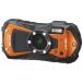 RICOH ���R�[ �R���p�N�g �f�W�^�� �J���� �h�� �ϏՌ� WG-80 [�I�����W]�y���b�s���O�Ή��z