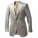  jacket wool silk do-meruDORMEUIL gray men's spring summer DOSILK unlined in the back casual 