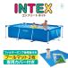 �C���e�b�N�X �v�[�� �R���v���[�g�L�b�g 3m X 2m X 75cm INTEX�v�[�� ��C����s�v �t�B���^�[�|���v �v�[���}�b�g ��p�J�o�[ 28272