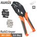 IWISS �A�C�E�B�X �����H�� �����y���` ���[�q ���`�F�b�g�� ���[�q�����y���` MultiCrimper�����V���[�Y �������[�q ���X���[�u 0.5�`10mm2�Ή� IWS-2008 ����