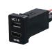 TOYOTA Toyota машина серия HDMI подключение единица ввод порт QC3.0 внезапный скорость зарядка USB порт аудио детали переключатель отверстие panel 