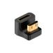 Duttek 8K U type Mini HDMI адаптер,U знак type Mini HDMI мужской Mini HDMI женский адаптер 48Gbps сверху направление Mini HDMI Mini HDMI 2.1