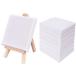  парусина can панель для ванны 10cm×10cm 8 шт. комплект мольберт имеется квадратный Mini парусина материалы для рисования картина акварельная живопись живопись маслом картина панель 