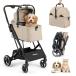 BEBEROAD PETS X2 домашнее животное Cart кошка Cart маленький размер собака Buggy складной 4 колесо передний колесо 360° вращение собака для Buggy собака для коляска много голова для 