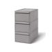  Like ito(like-it) storage box closet system drawer (M) 3 piece collection all gray CS-D2 3P depth 52cm Claw ze