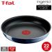 ʥڡоݡ˥ƥե T-fal 󥸥˥ͥ ֥롼ƥ ե饤ѥ 22cm ñ L43703 ѡIH Բ ץ쥼