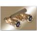 ץ LaScala Optics IOLANTA Lorgnette Opera Glasses - Titanium body, Golden LSI3x25-LSI-07