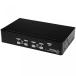 դ StarTech.com 4 Port 1U Rack Mount USB PS2 KVM Switch with OSD (SV431DUSB)