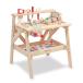 幼児用おもちゃ Melissa & Doug Solid Wood Project Workbench Play Building Set
