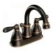 ܥå Moen CA84667BRB Double Handle Centerset Bathroom Faucet from the Caldwell Collection, Mediterranean Bronze