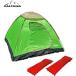 ƥ 3person dome tent with 2Pcs Heavy duty Air Bed