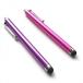 2 in 1 PC Bargains Depot? (Purple & Pink) 2 pcs (2 in 1 Bundle Combo Pack) Capacitive Stylusstyli Universal Touch Screen Pen for Cell Phone : HTC