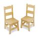 ĻѤ Melissa & Doug Wooden Chairs - Set of 2